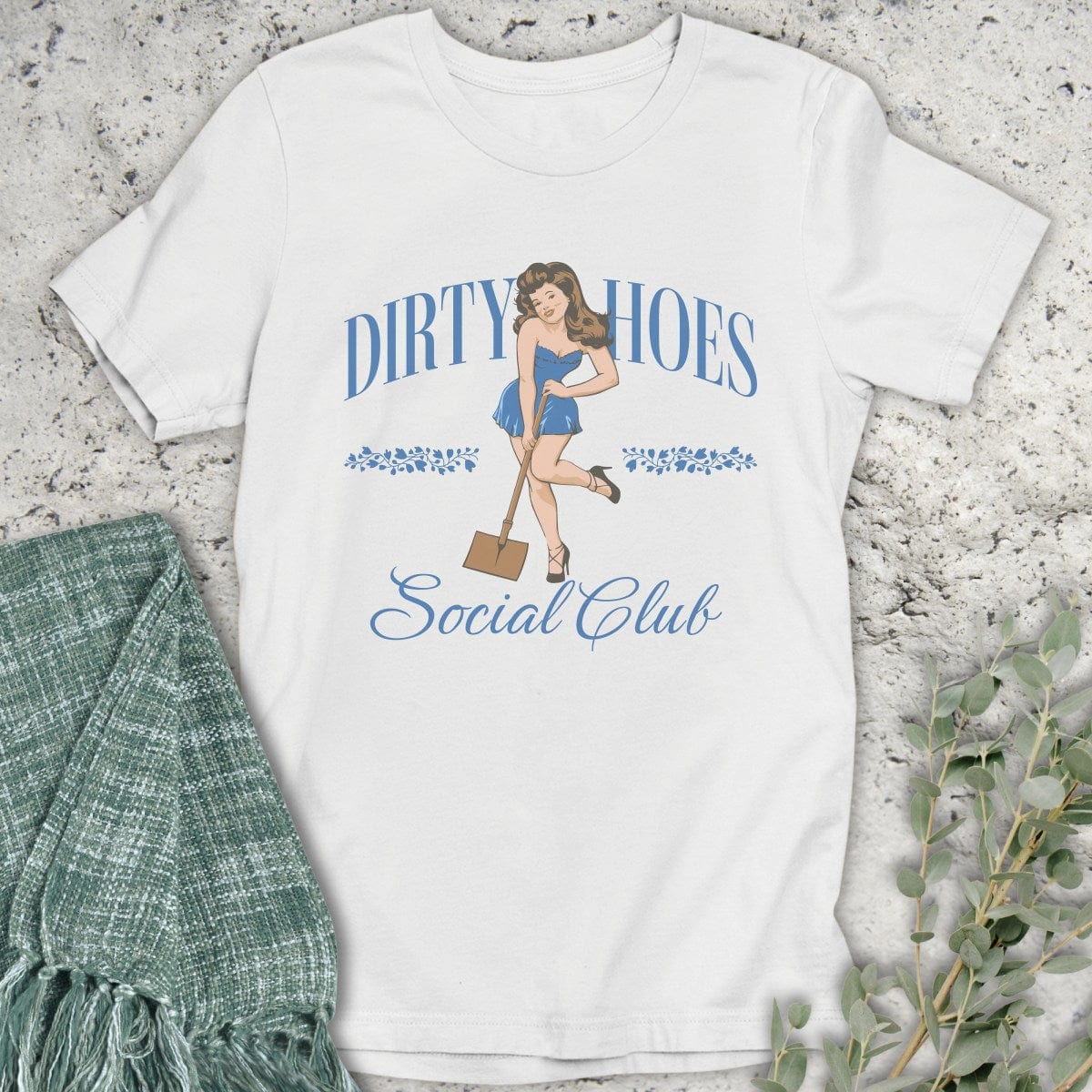 Stepping Green T-Shirt Dirty Hoes T-Shirt