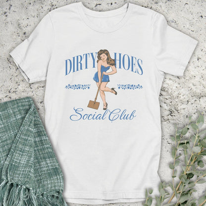 Stepping Green T-Shirt Dirty Hoes T-Shirt