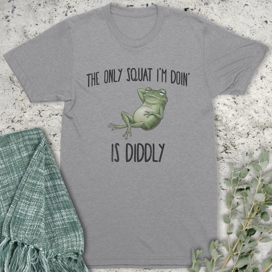 Stepping Green T-Shirt Doin' Diddly Organic T-Shirt