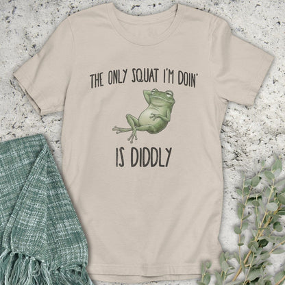 Stepping Green T-Shirt Doin' Diddly Organic T-Shirt
