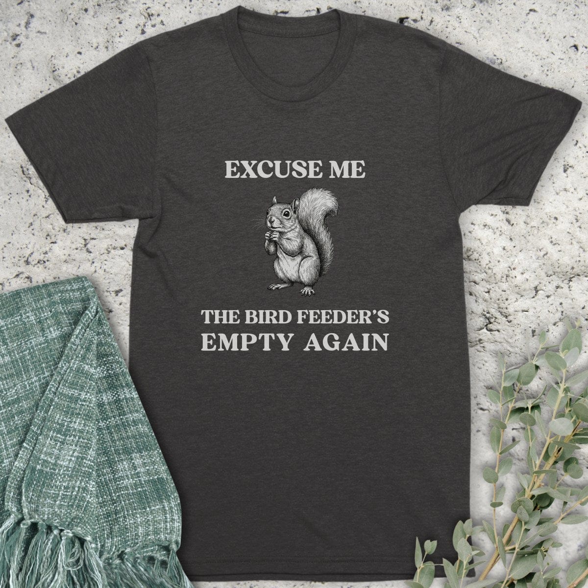 Stepping Green T-Shirt Empty Bird Feeder T-Shirt