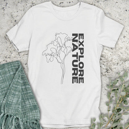 Stepping Green T-Shirt Explore Nature T-Shirt