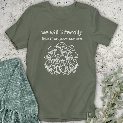 Stepping Green T-Shirt Feast On Your Corpse T-Shirt