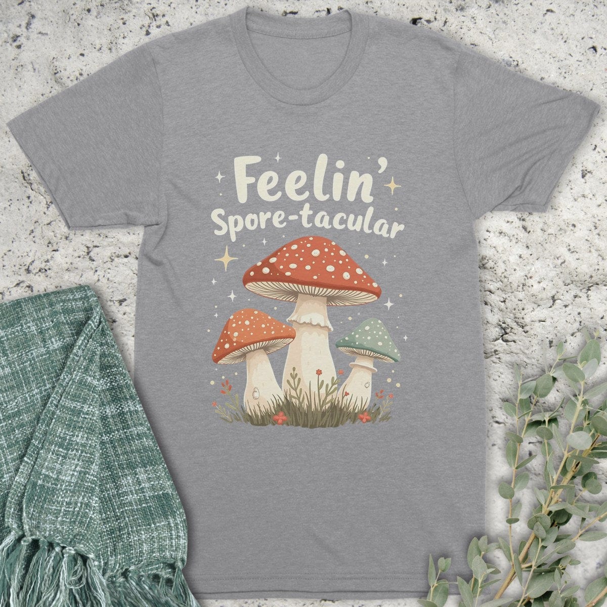 Stepping Green T-Shirt Feelin' Spore-tacular T-Shirt