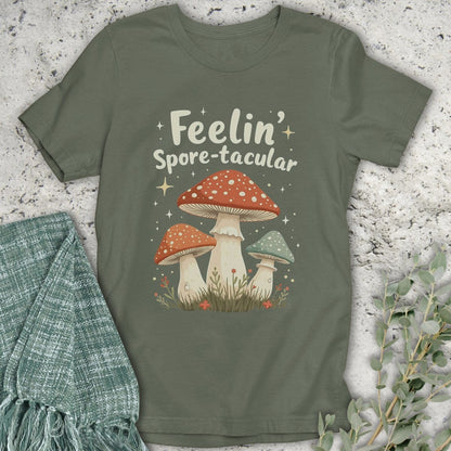 Stepping Green T-Shirt Feelin' Spore-tacular T-Shirt