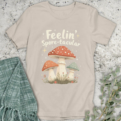 Stepping Green T-Shirt Feelin' Spore-tacular T-Shirt