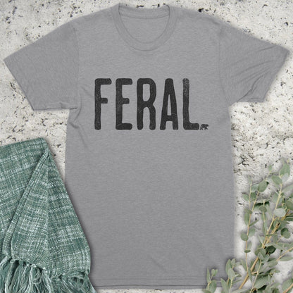Stepping Green T-Shirt Feral T-Shirt