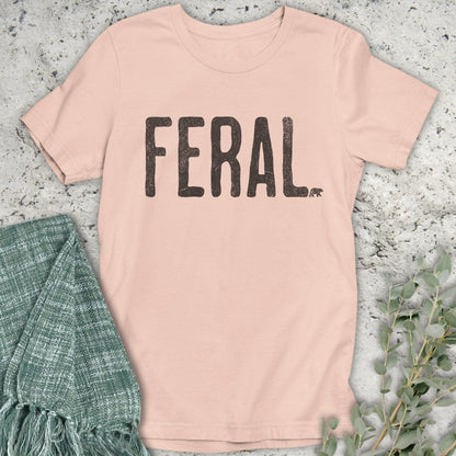 Stepping Green T-Shirt Feral T-Shirt