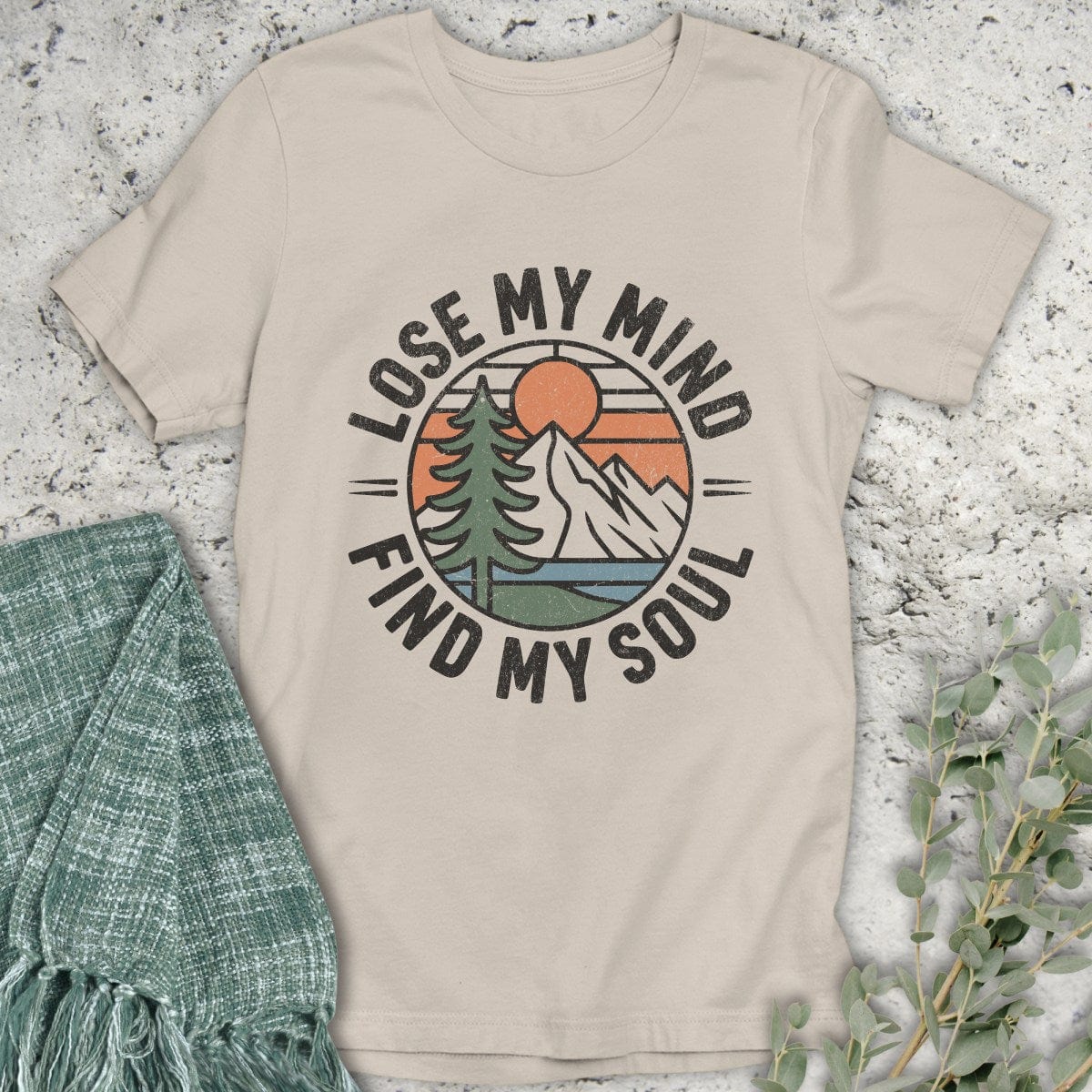 Stepping Green T-Shirt Find My Soul T-Shirt