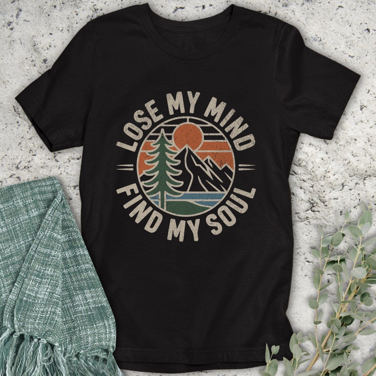 Stepping Green T-Shirt Find My Soul T-Shirt
