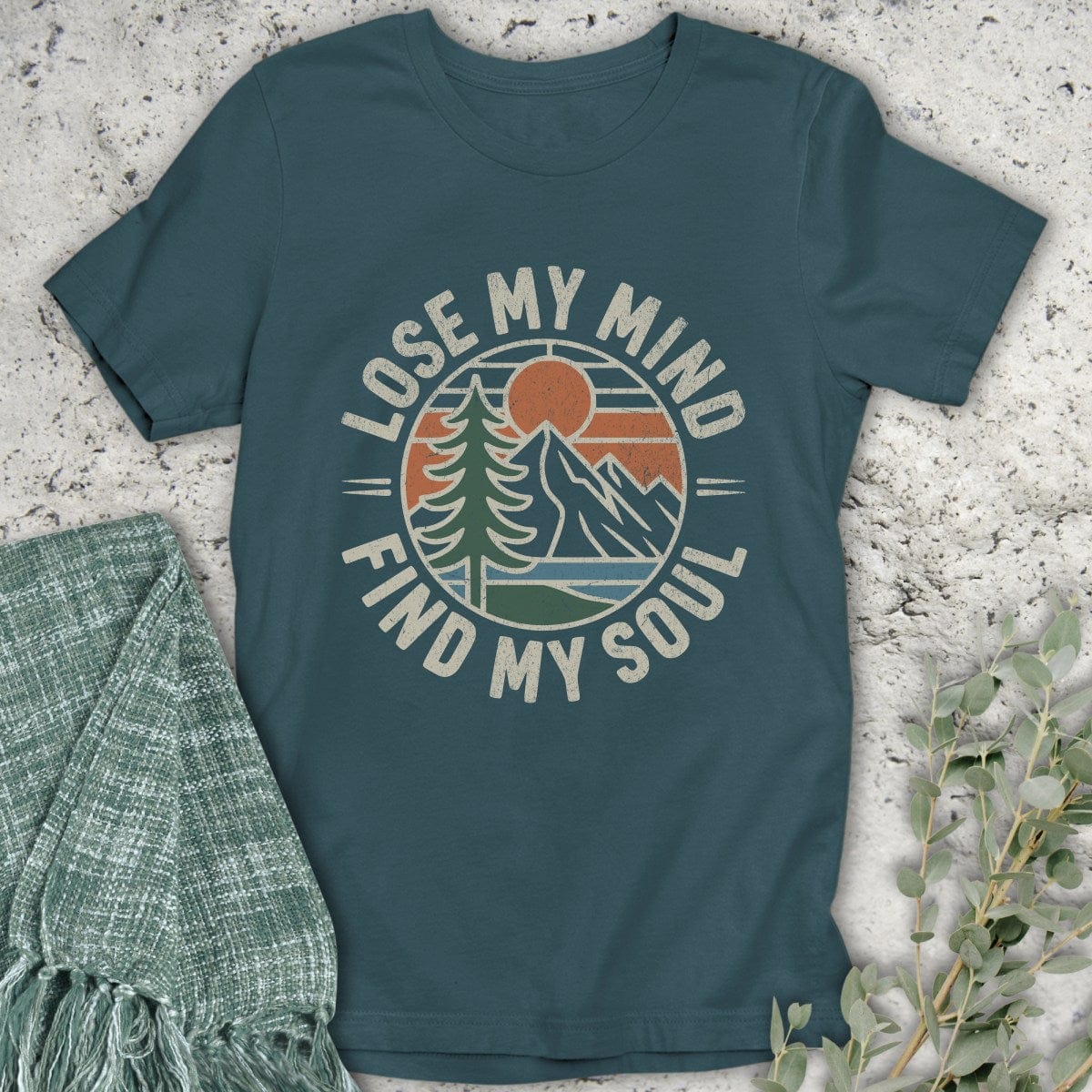 Stepping Green T-Shirt Find My Soul T-Shirt