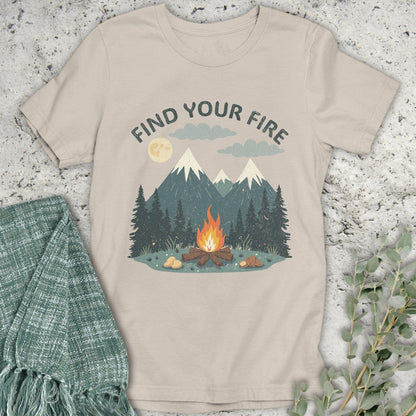 Stepping Green T-Shirt Find Your Fire T-Shirt