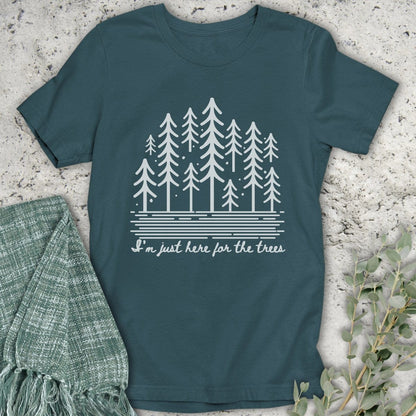 Stepping Green T-Shirt For The Trees Organic T-Shirt