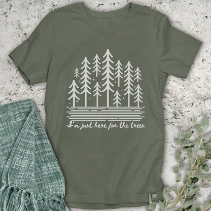 Stepping Green T-Shirt For The Trees T-Shirt