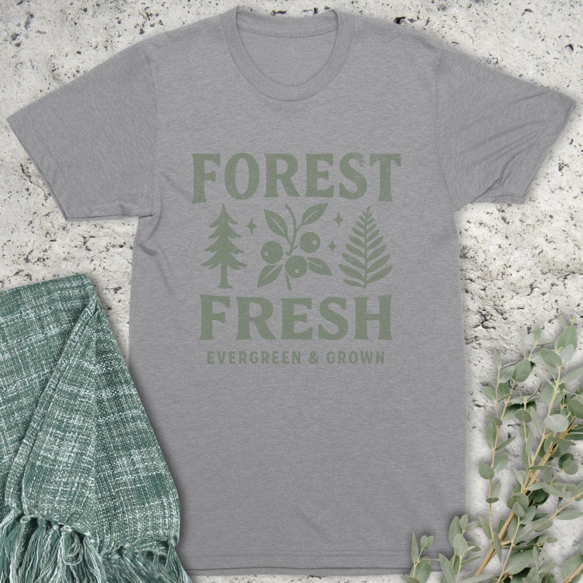 Stepping Green T-Shirt Forest Fresh T-Shirt
