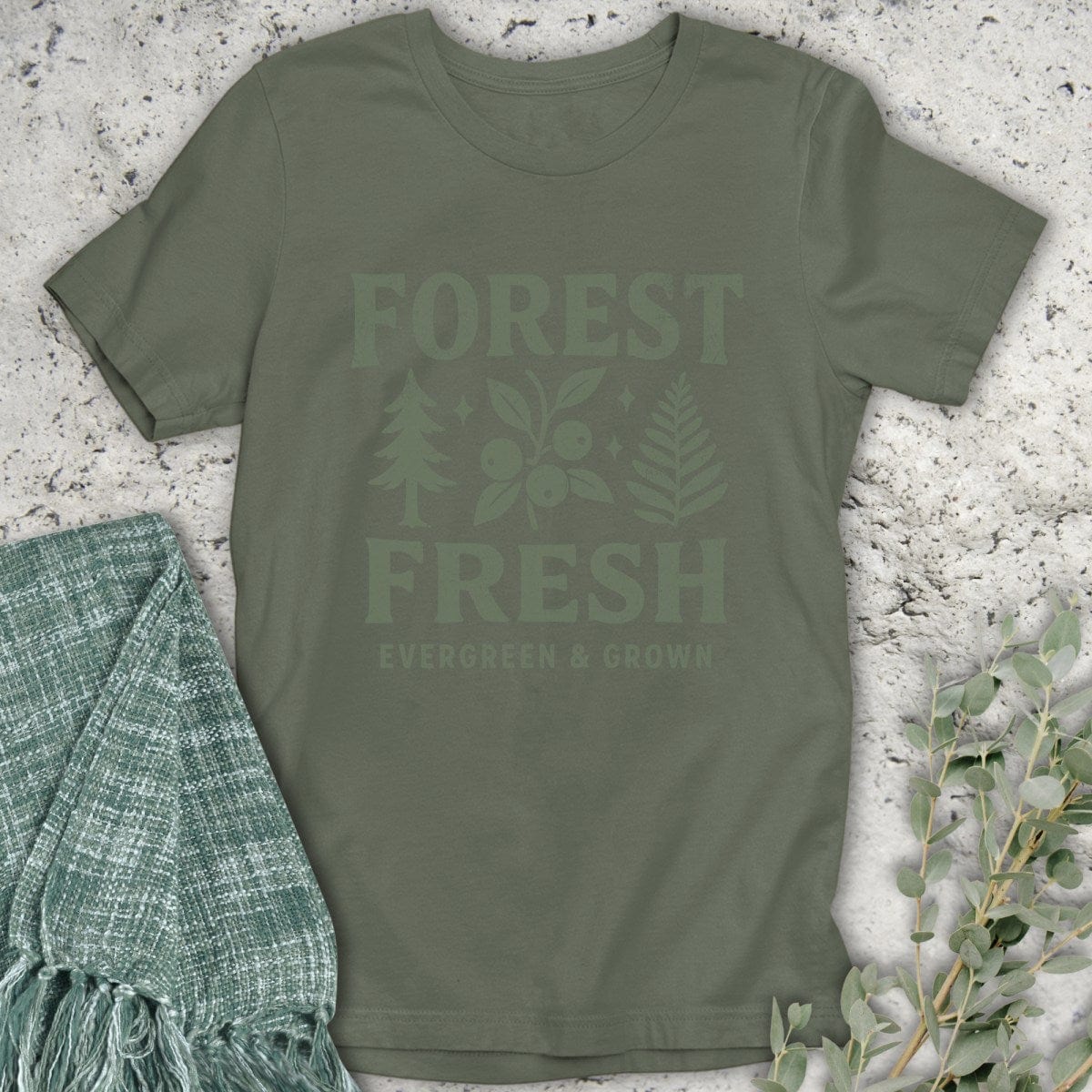Stepping Green T-Shirt Forest Fresh T-Shirt