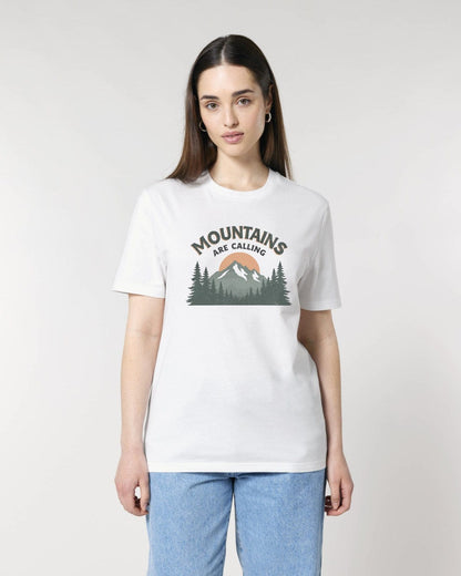 Stepping Green T-Shirt Forest Mountains Are Calling T-Shirt