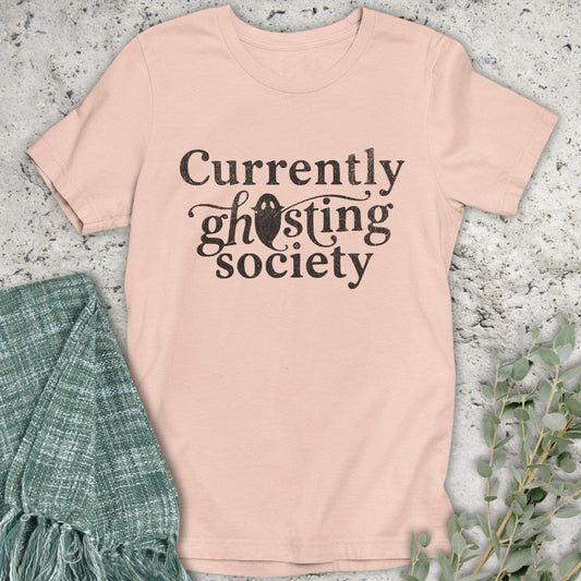 Stepping Green T-Shirt Ghosting Society Ghost T-Shirt