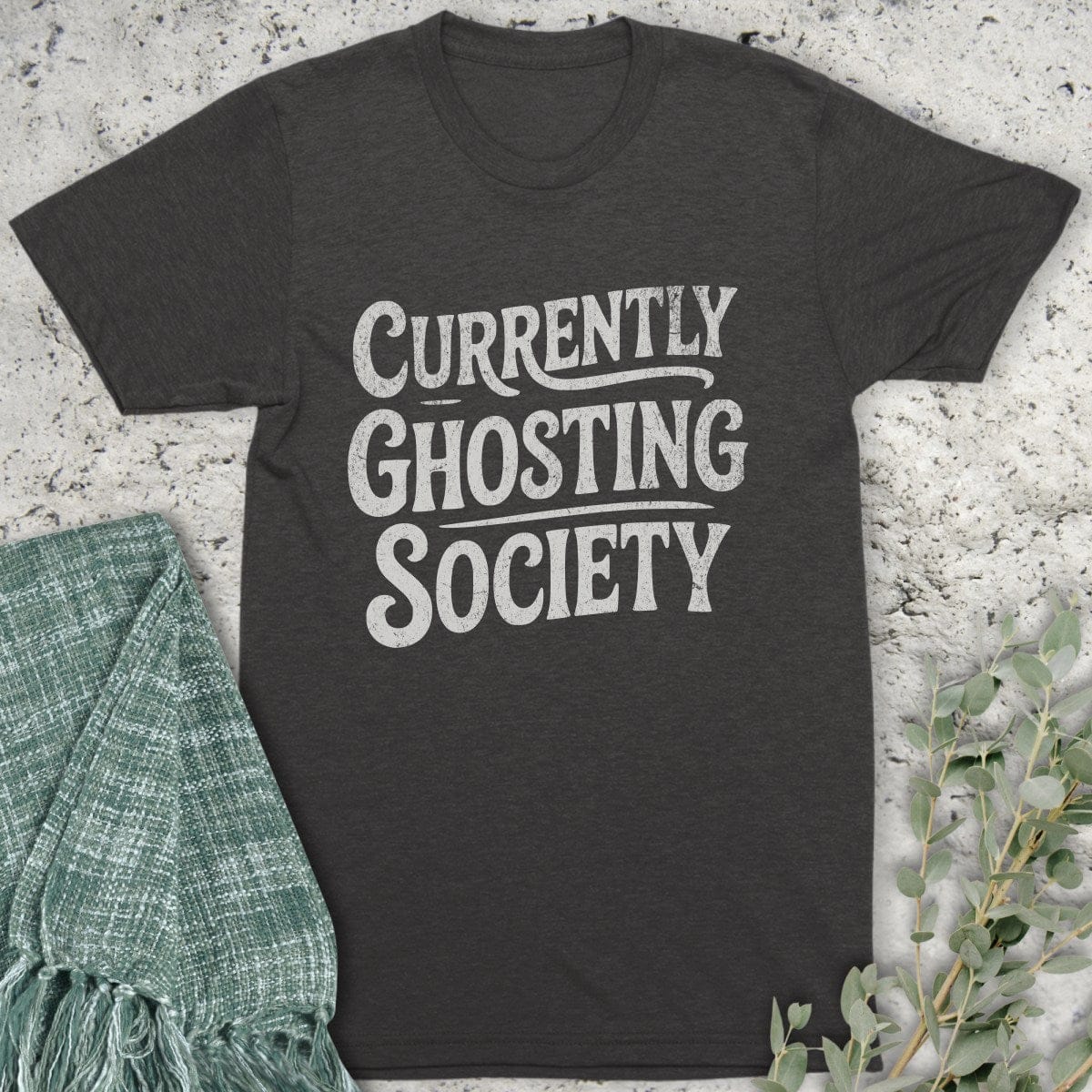 Stepping Green T-Shirt Ghosting Society Organic T-Shirt