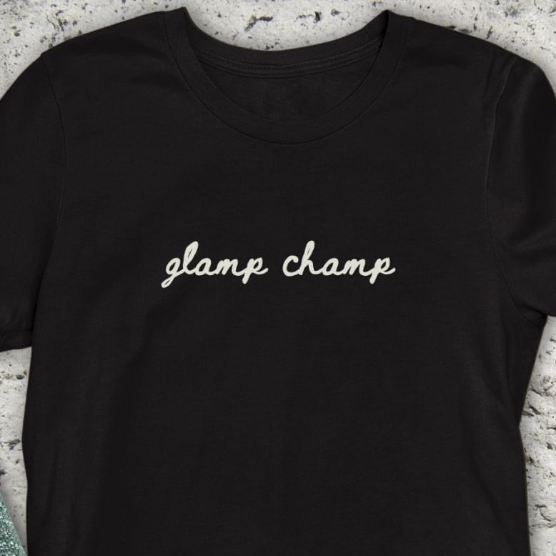 Stepping Green T-Shirt Glamp Champ T-Shirt