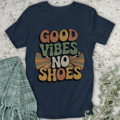 Stepping Green T-Shirt Good Vibes T-Shirt