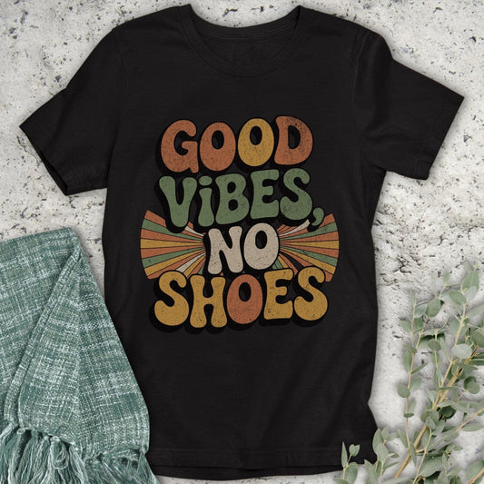Stepping Green T-Shirt Good Vibes T-Shirt