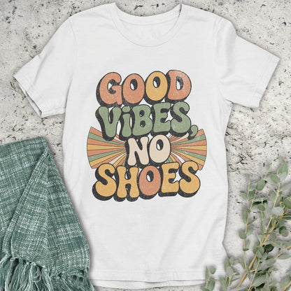 Stepping Green T-Shirt Good Vibes T-Shirt