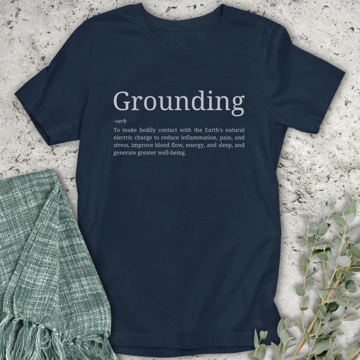Stepping Green T-Shirt Grounding Definition T-Shirt