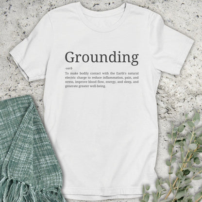 Stepping Green T-Shirt Grounding Definition T-Shirt