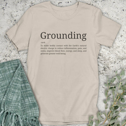 Stepping Green T-Shirt Grounding Definition T-Shirt