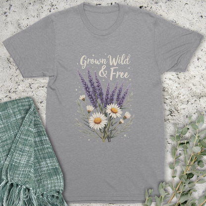 Stepping Green T-Shirt Grown Wild and Free T-Shirt