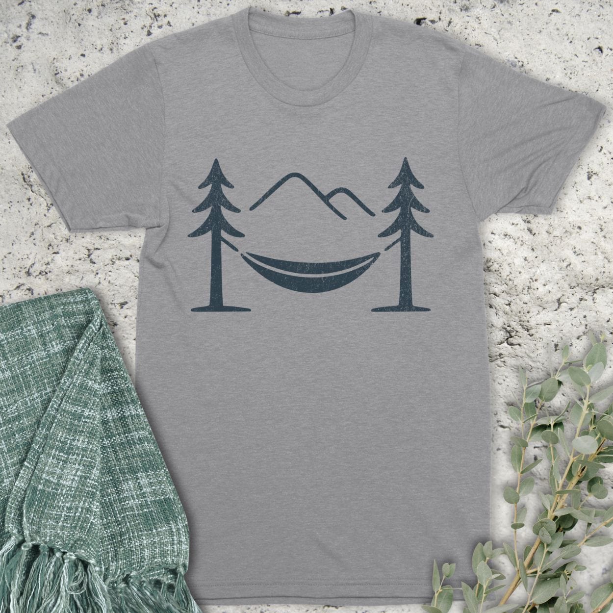 Stepping Green T-Shirt Hammock T-Shirt