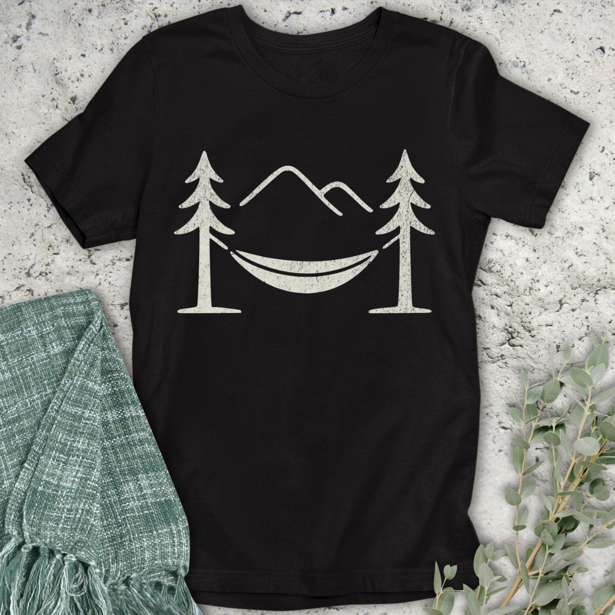 Stepping Green T-Shirt Hammock T-Shirt