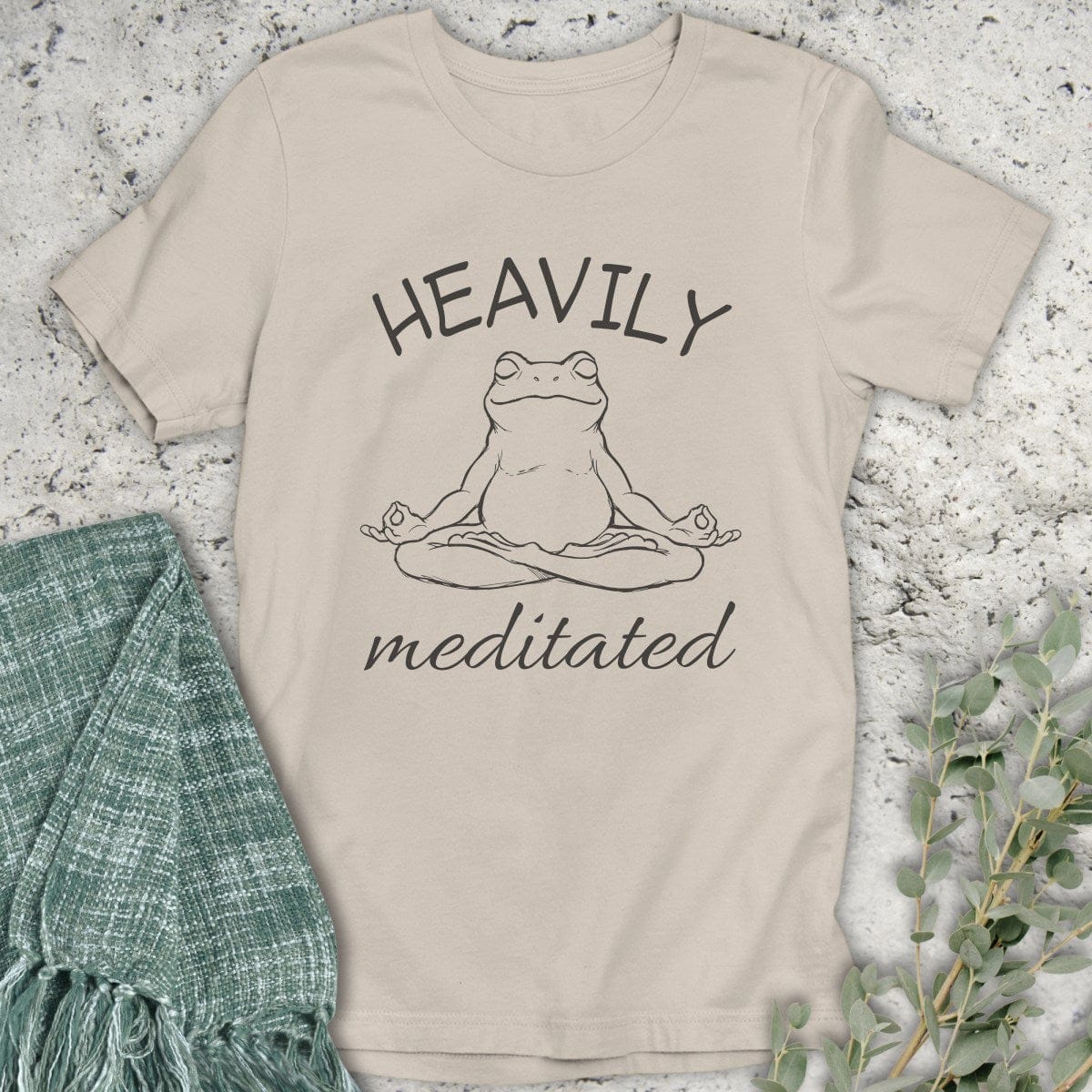 Stepping Green T-Shirt Heavily Meditated T-Shirt