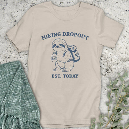 Stepping Green T-Shirt Hiking Dropout T-Shirt