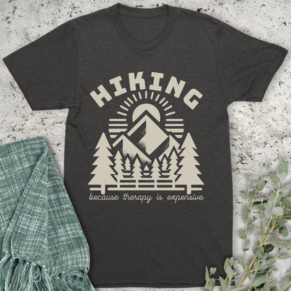 Stepping Green T-Shirt Hiking Therapy Organic T-Shirt