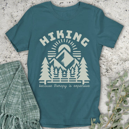 Stepping Green T-Shirt Hiking Therapy T-Shirt