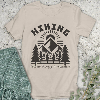 Stepping Green T-Shirt Hiking Therapy T-Shirt