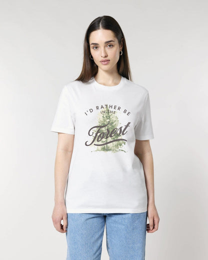 Stepping Green T-Shirt I'd Rather Be In The Forest T-Shirt