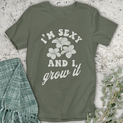 Stepping Green T-Shirt I'm Sexy T-Shirt