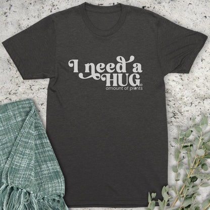 Stepping Green T-Shirt I Need A Hug Organic T-Shirt