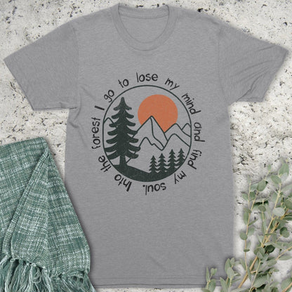 Stepping Green T-Shirt Into The Forest T-Shirt