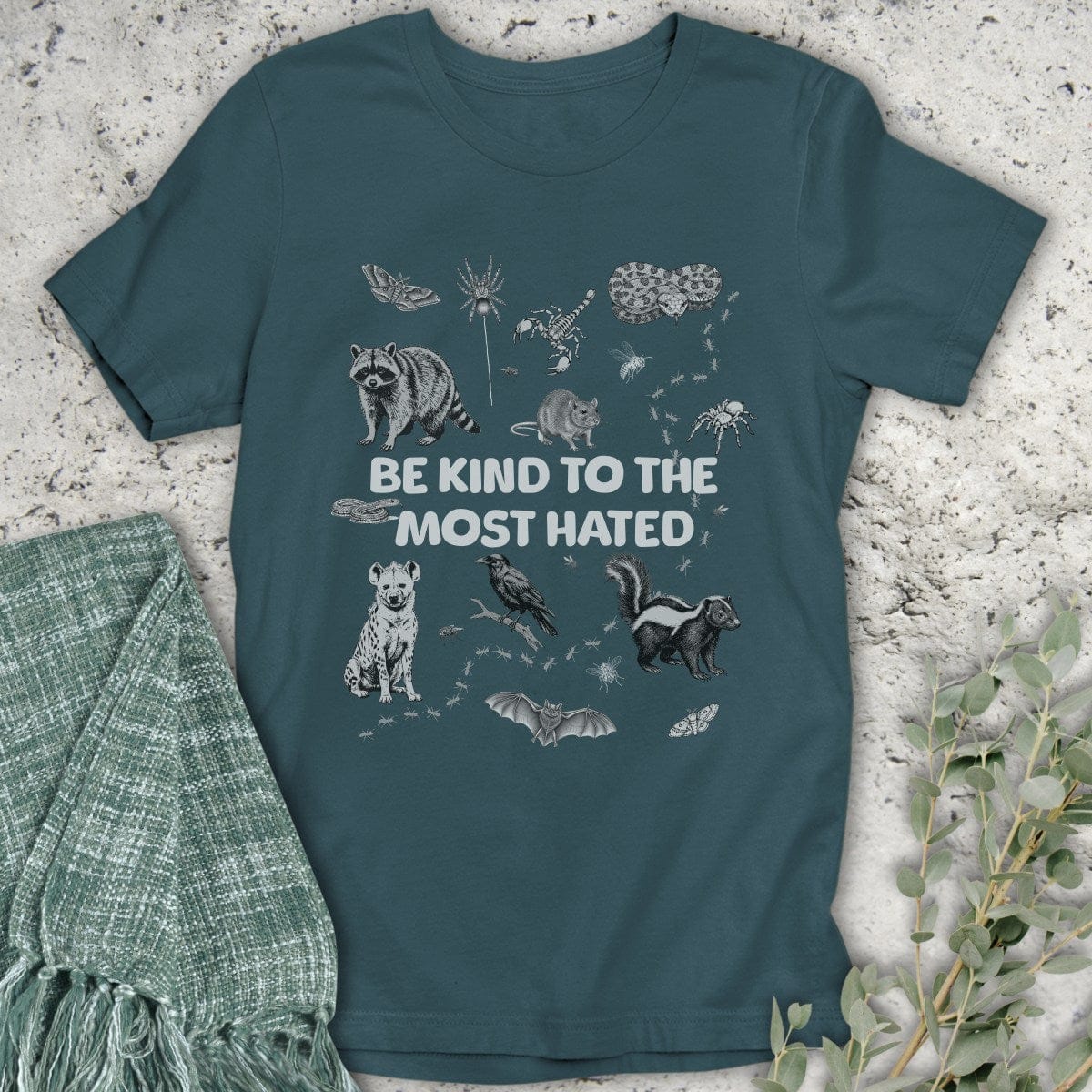 Stepping Green T-Shirt Kind To Most Hated Organic T-Shirt