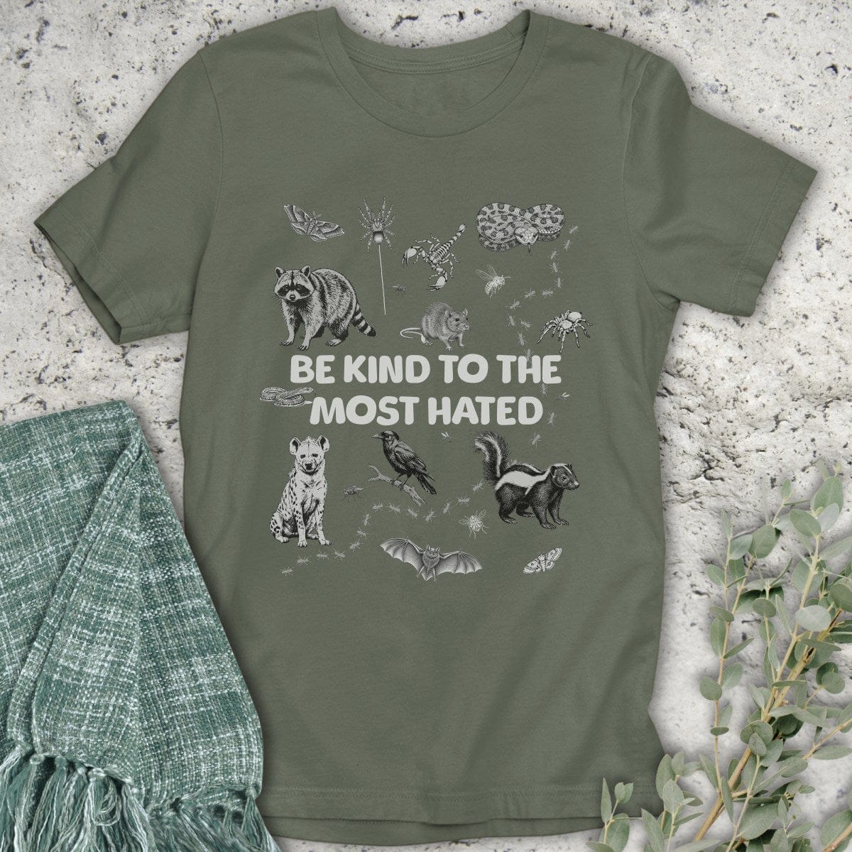 Stepping Green T-Shirt Kind To Most Hated Organic T-Shirt