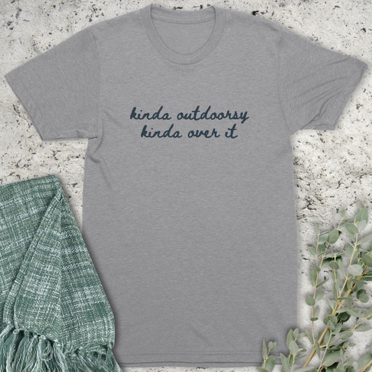 Stepping Green T-Shirt Kinda Over It T-Shirt