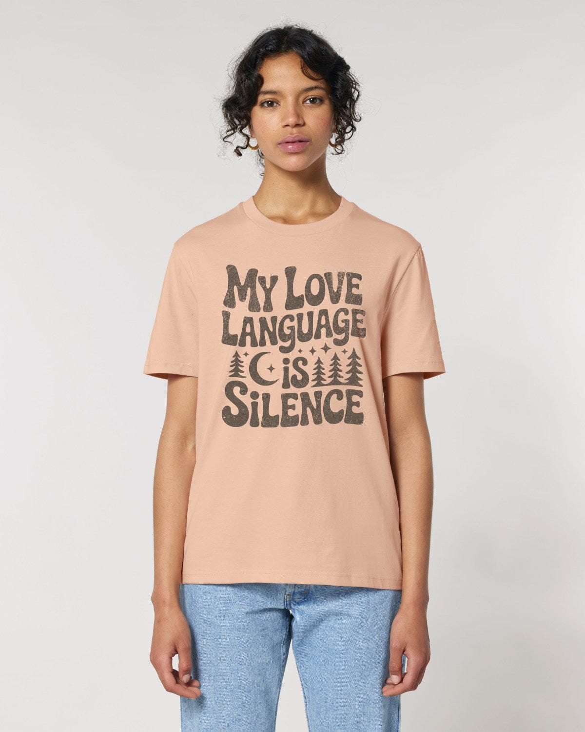 Stepping Green T-Shirt Language Is Silence T-Shirt