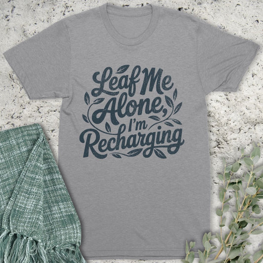 Stepping Green T-Shirt Leaf Me Alone T-Shirt