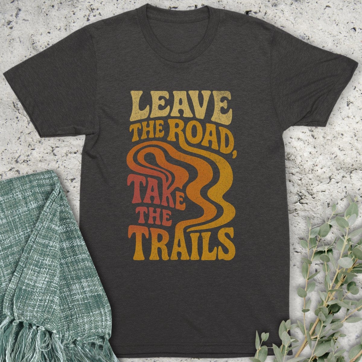 Stepping Green T-Shirt Leave The Road Organic T-Shirt