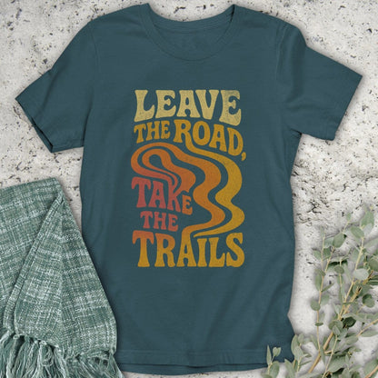 Stepping Green T-Shirt Leave The Road Organic T-Shirt