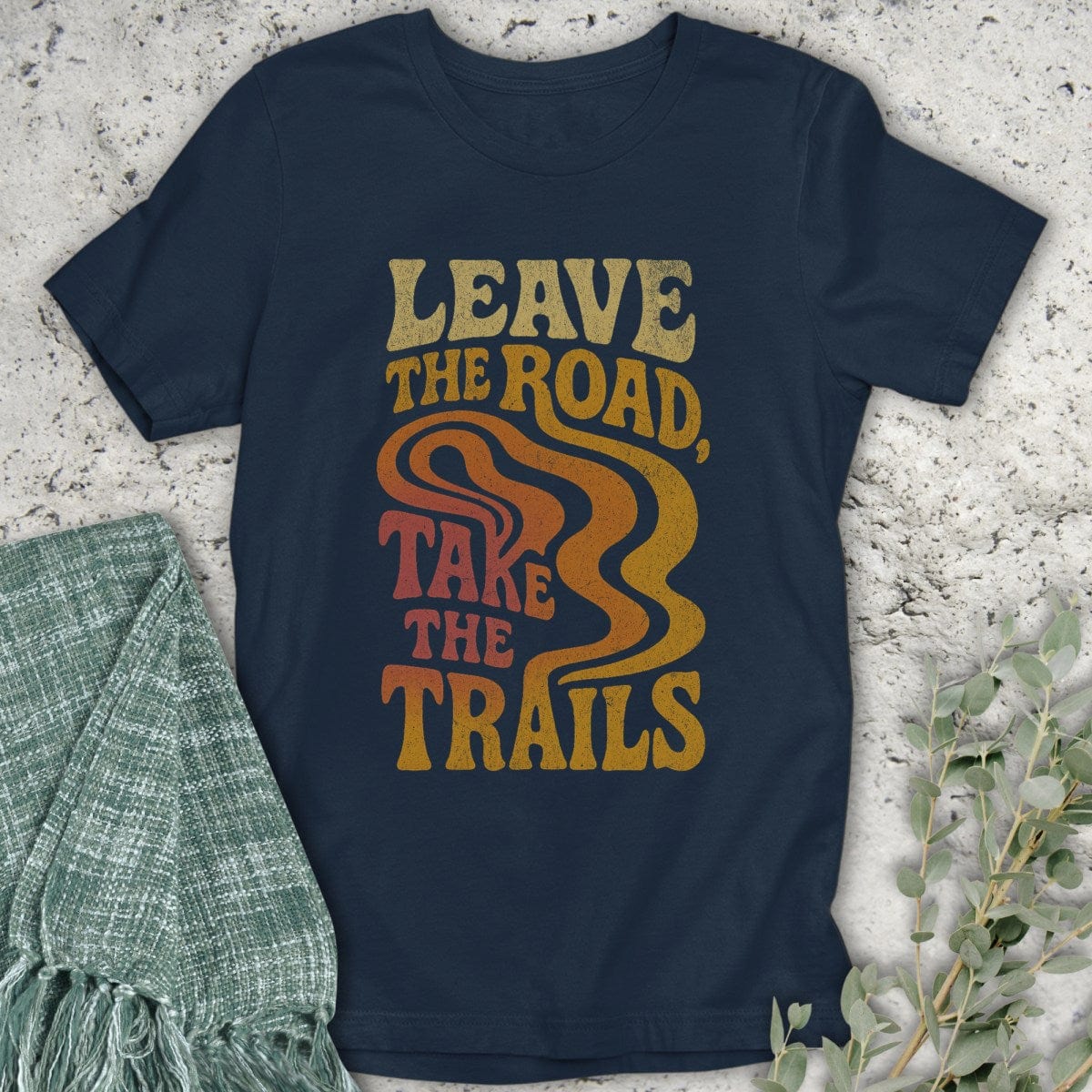 Stepping Green T-Shirt Leave The Road T-Shirt